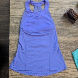 Purple Lululemon Athletic Top